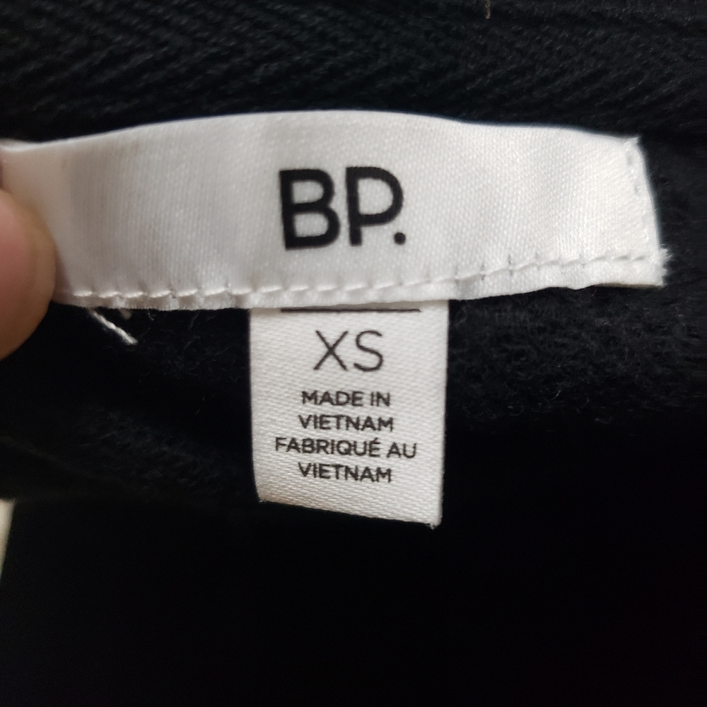 NEW BP Black Cocker Spaniel Cropped Sweater - Picture 7 of 8